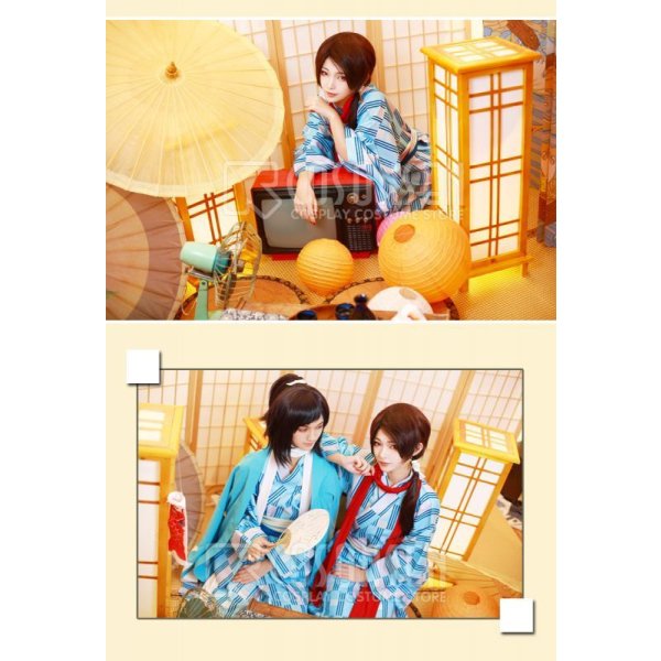 画像7: 刀剣乱舞 とうらぶ 大江戸温泉 加州清光 コスプレ衣装 (7)