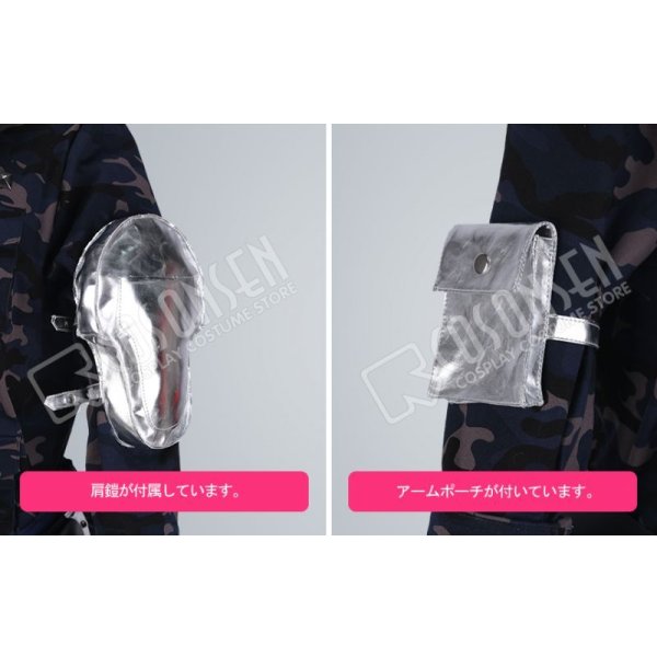 画像7: 千銃士 現代銃 ホクサイ コスプレ衣装 (7)