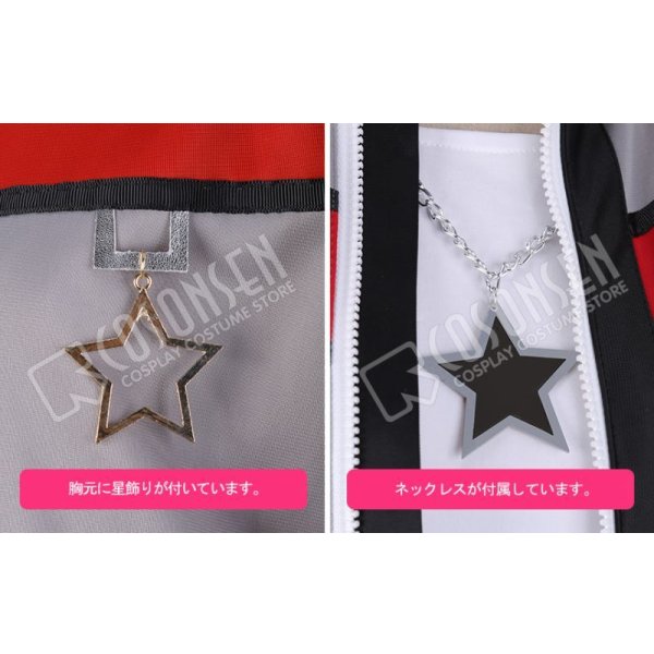 画像6: 【25%OFF】あんさんぶるスターズ あんスタ 学院祭★ドタバタの駆け出しヒーロー 流星隊 南雲鉄虎 コスプレ衣装 (6)