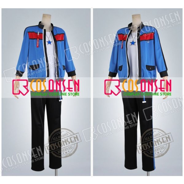 画像3: あんさんぶるスターズ あんスタ 学院祭★ドタバタの駆け出しヒーロー 流星隊 深海奏汰 コスプレ衣装 (3)