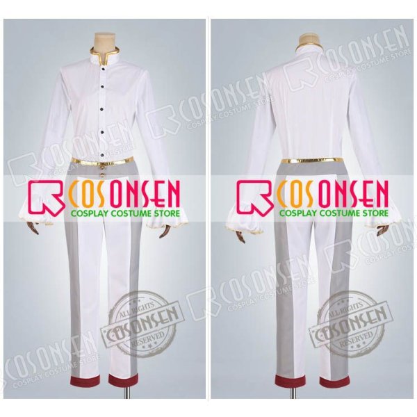 画像4: あんさんぶるスターズ あんスタ 公演！悲喜劇のロミオとジュリエット 真白友也 コスプレ衣装 (4)