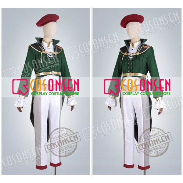 画像3: あんさんぶるスターズ あんスタ 公演！悲喜劇のロミオとジュリエット 真白友也 コスプレ衣装 (3)