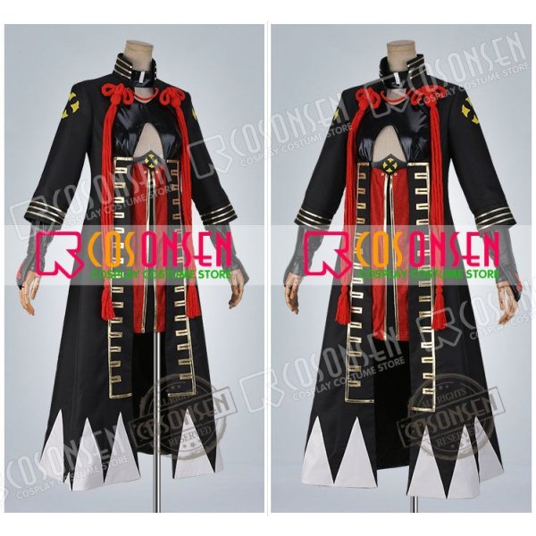 画像3: Fate/Grand Order FGO ぐだぐだ帝都聖杯奇譚 沖田総司(オルタ) コスプレ衣装 第二(最終)再臨 (3)