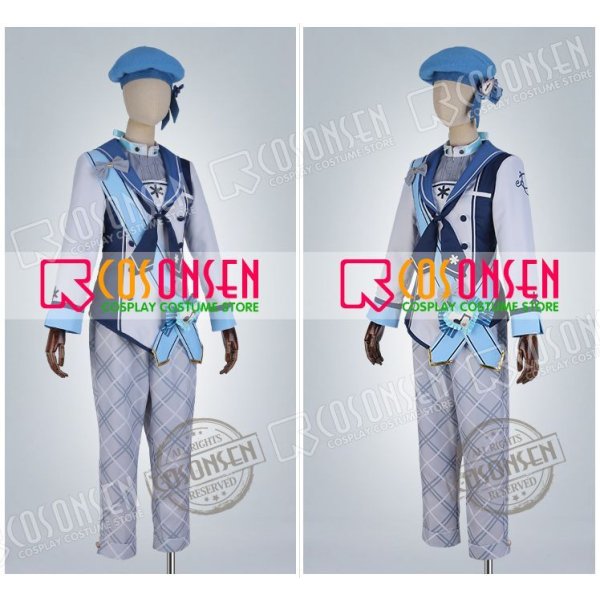 画像3: 【25％OFF】あんさんぶるスターズ あんスタ モーメント＊未来へ進む返礼祭 紫之創 天満光 真白友也 コスプレ衣装 (3)