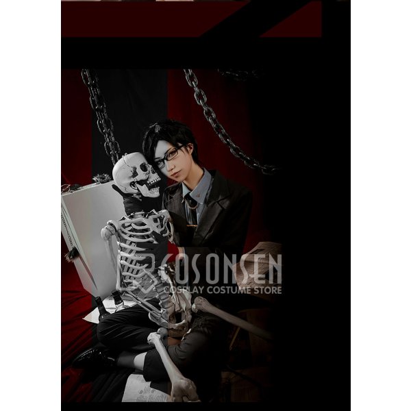 画像3: ヒプノシスマイク MAD TRIGGER CREW 45 Rabbit 入間銃兎 コスプレ衣装 (3)