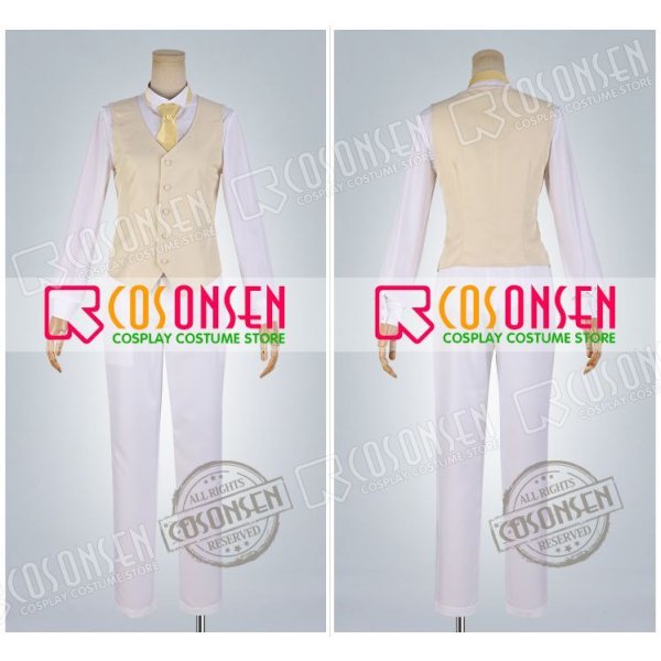 画像4: A3!(エースリー) 6月の花婿たち 秋組 摂津万里 コスプレ衣装 (4)