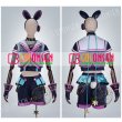 画像8: 【25％OFF】あんさんぶるスターズ あんスタ アミューズメント☆ネコとウサギのライブパーティ 紫之創 コスプレ衣装 (8)