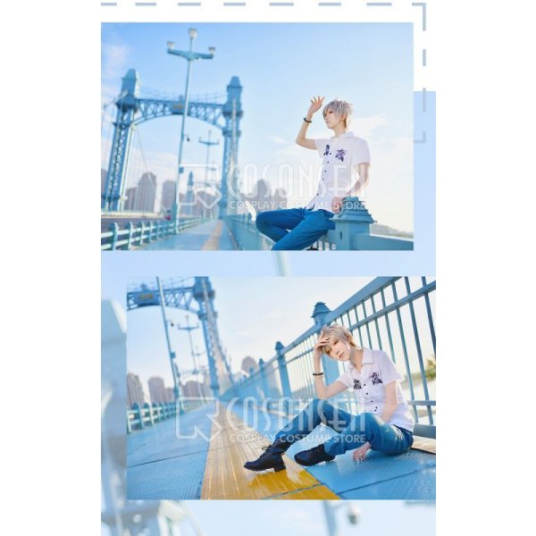 画像7: ヒプノシスマイク MAD TRIGGER CREW Mr.Hc 碧棺左馬刻 コスプレ衣装 (7)