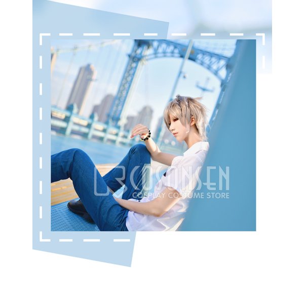 画像4: ヒプノシスマイク MAD TRIGGER CREW Mr.Hc 碧棺左馬刻 コスプレ衣装 (4)