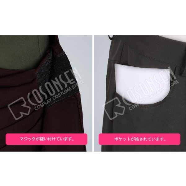 画像8: 進撃の巨人 Season 3 リヴァイ コスプレ衣装 (8)