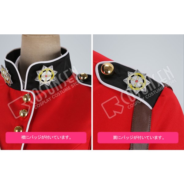 画像7: 【25%OFF】Fate/Grand Order FGO ナイチンゲール コスプレ衣装 霊基再臨 第2段階 (7)