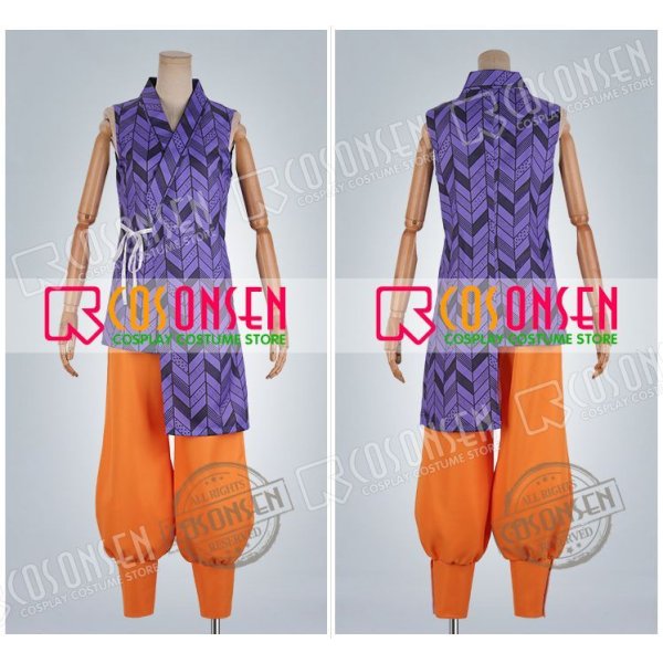 画像10: A3!(エースリー)  SHI★NO★BI珍道中 夏組 瑠璃川幸 コスプレ衣装 (10)