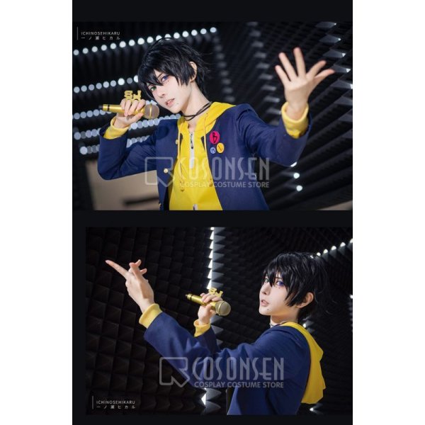 画像5: ヒプノシスマイク Buster Bros!!! MC.L.B 山田三郎 コスプレ衣装 (5)
