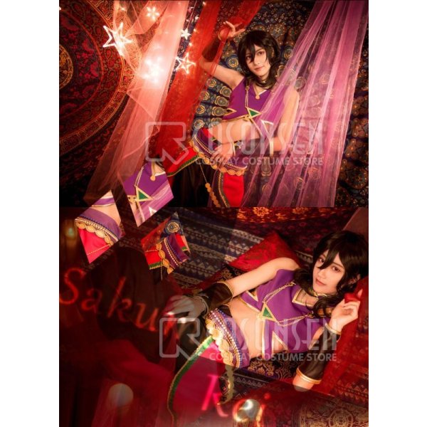 画像3: 【25%OFF】あんさんぶるスターズ あんスタ 灼熱!南国景色とサマーバカンス 朔間零 コスプレ衣装 (3)