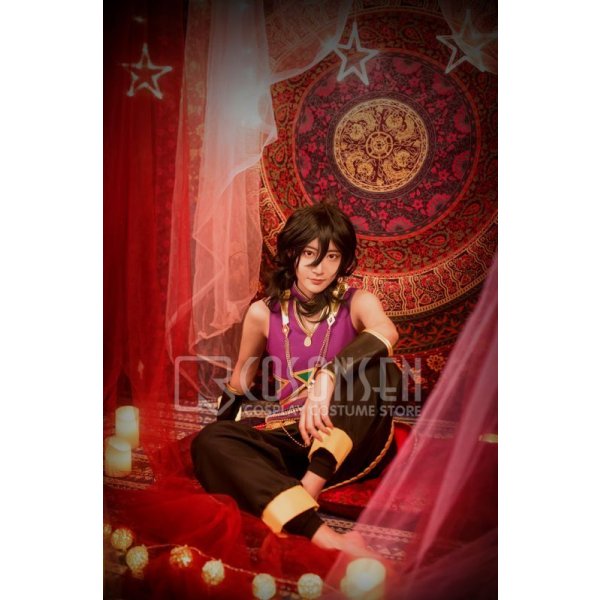 画像6: 【25%OFF】あんさんぶるスターズ あんスタ 灼熱!南国景色とサマーバカンス 朔間零 コスプレ衣装 (6)