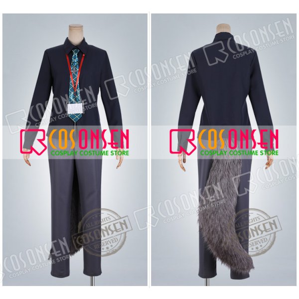 画像4: ヒプノシスマイク 麻天狼 ハロウィン 観音坂独歩 コスプレ衣装　 耳と尻尾無し (4)