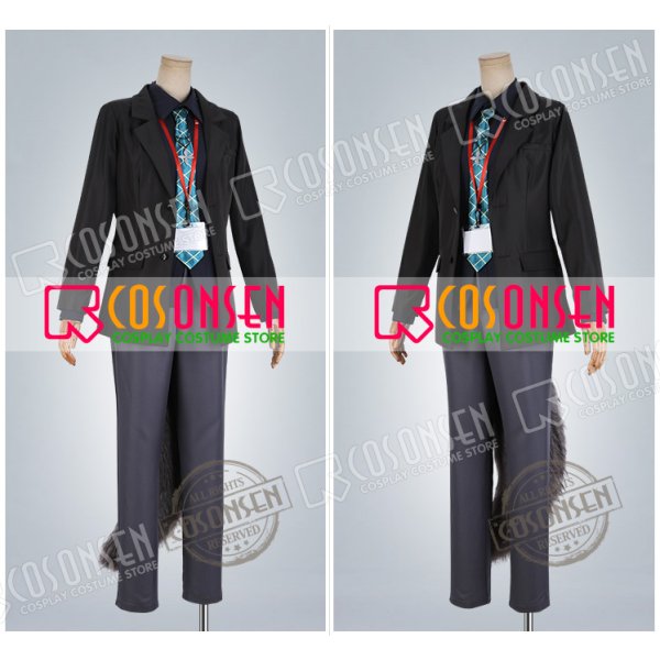 画像3: ヒプノシスマイク 麻天狼 ハロウィン 観音坂独歩 コスプレ衣装　 耳と尻尾無し (3)