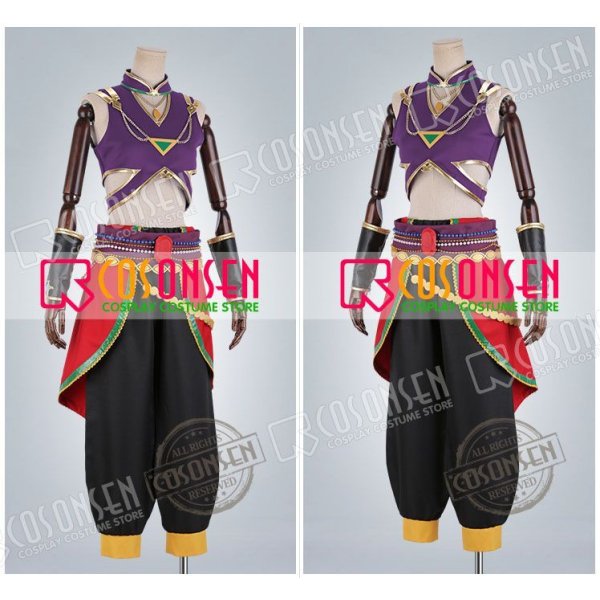 画像9: 【25%OFF】あんさんぶるスターズ あんスタ 灼熱!南国景色とサマーバカンス 朔間零 コスプレ衣装 (9)