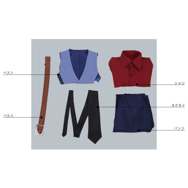 画像12: 僕のヒーローアカデミア THE MOVIE 〜2人の英雄〜 爆豪勝己 コスプレ衣装 (12)