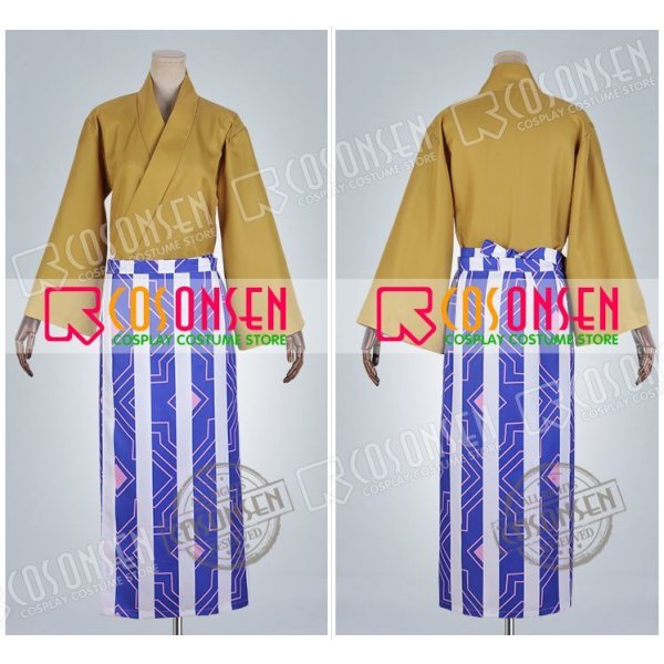 画像4: A3!(エースリー) 剣に死す。 冬組 雪白東 おりん衣装 コスプレ衣装 (4)