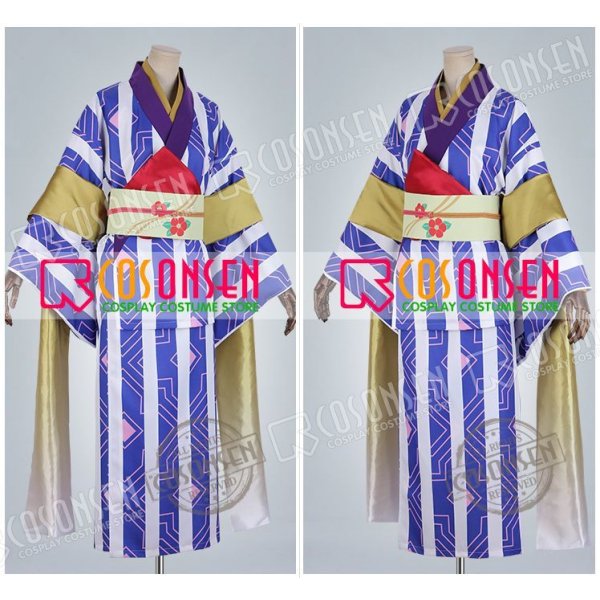 画像3: A3!(エースリー) 剣に死す。 冬組 雪白東 おりん衣装 コスプレ衣装 (3)