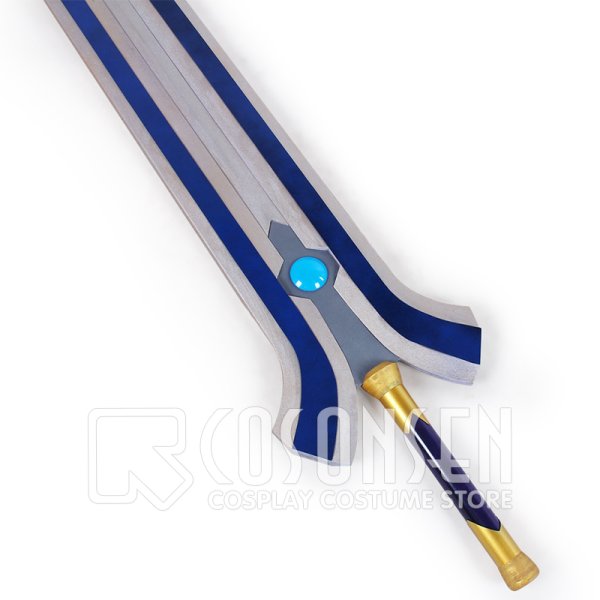 画像2: ソードアートオンライン オーディナルスケール キリト 紅玉宮で入手した剣 コスプレ道具150cm (2)