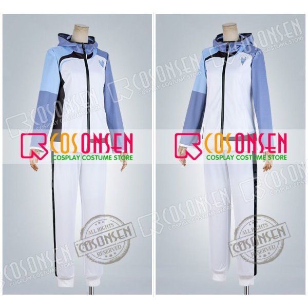 画像3: Free!-Dive to the Future- フリー 第3期 霜狼学院大学 ジャージ 桐嶋郁弥 遠野日和 コスプレ衣装 (3)