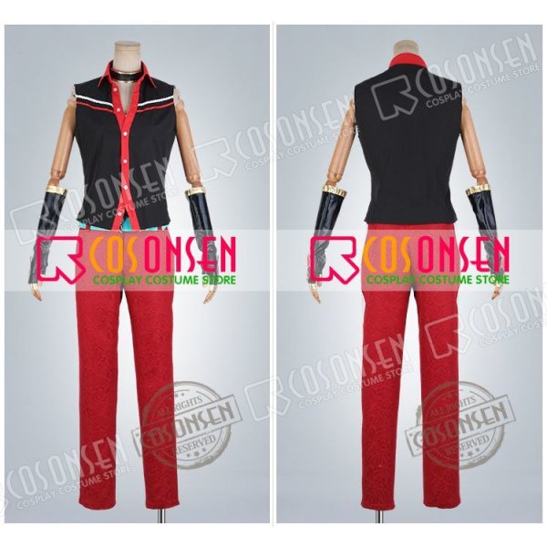 画像5: 刀剣乱舞 ミュージカル2部ライブ衣装 結びの響、始まりの音 和泉守兼定 コスプレ衣装 (5)