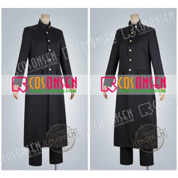 画像9: 今日から俺は 伊藤 学生服 長ラン コスプレ衣装 (9)