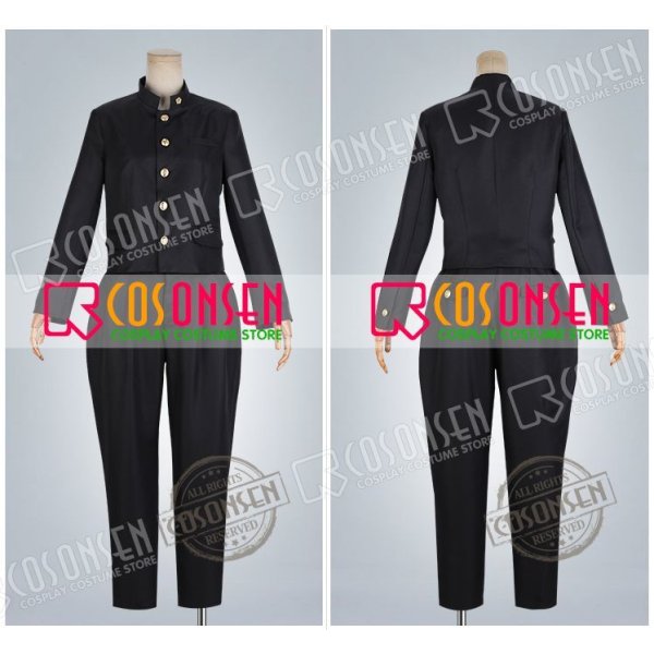 画像7: 今日から俺は 三橋 学生服 短ラン コスプレ衣装 (7)