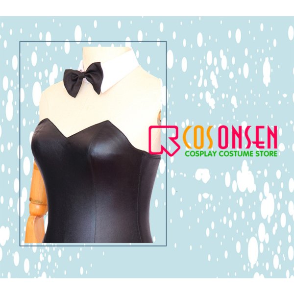 画像5: 青春ブタ野郎はバニーガール先輩の夢を見ない 桜島麻衣  バニー衣装 コスプレ衣装 (5)