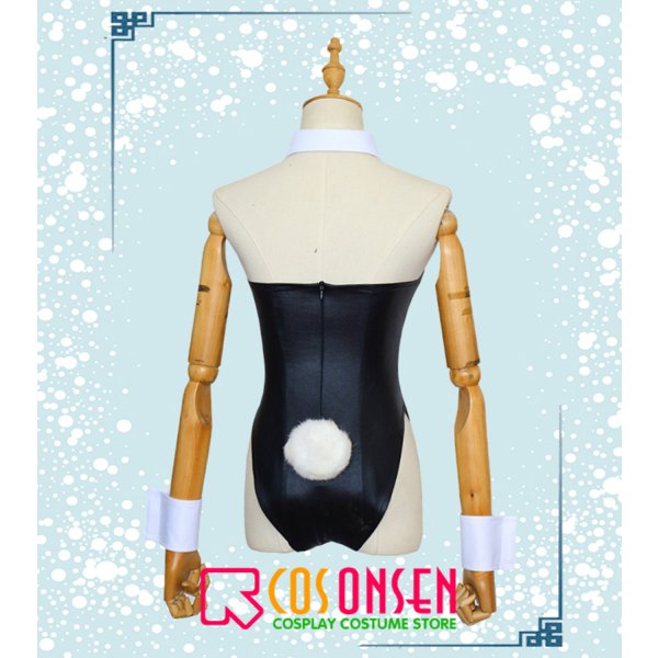 画像4: 青春ブタ野郎はバニーガール先輩の夢を見ない 桜島麻衣  バニー衣装 コスプレ衣装 (4)