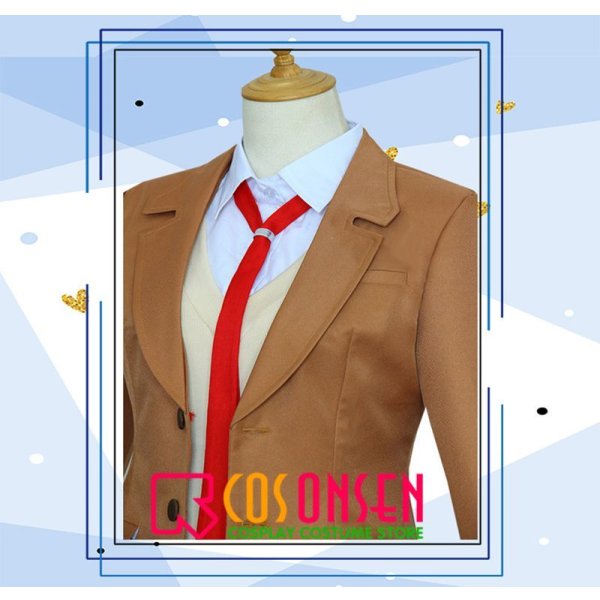 画像6: 青春ブタ野郎はバニーガール先輩の夢を見ない 峰ヶ原高校 桜島麻衣  制服 コスプレ衣装 (6)