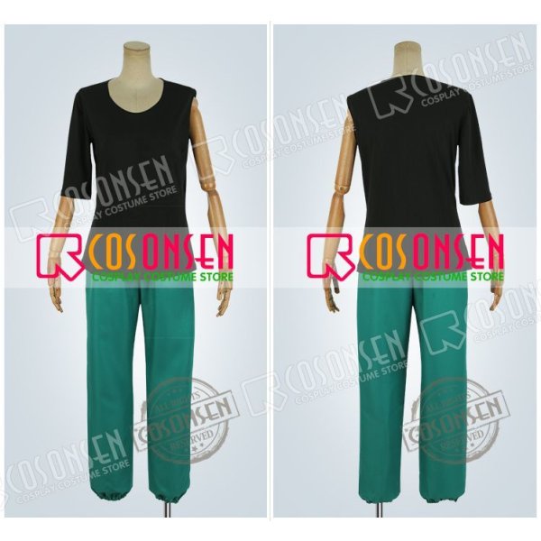 画像4: 僕のヒーローアカデミア カンフーコスチューム 緑谷出久 コスプレ衣装 (4)