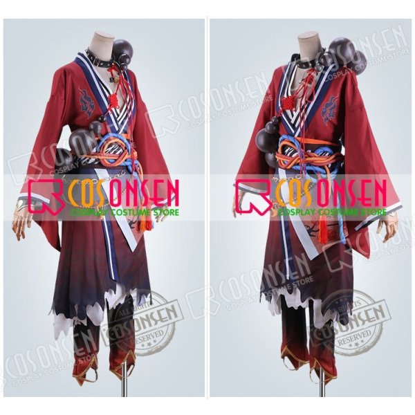 画像3: 【25%OFF】あんさんぶるスターズ あんスタ スカウト!鬼火 明星スバル コスプレ衣装 (3)