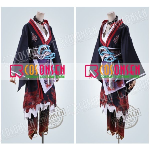 画像3: あんさんぶるスターズ あんスタ スカウト!鬼火 大神晃牙 コスプレ衣装 (3)