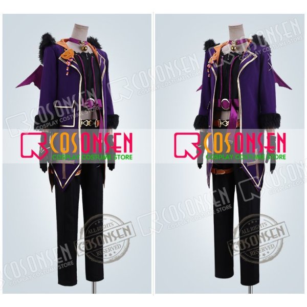 画像3: 【25%OFF】あんさんぶるスターズ あんスタ スカウト！ 噪音◆渦巻くホラーナイトハロウィン 衣更真緒 コスプレ衣装 (3)