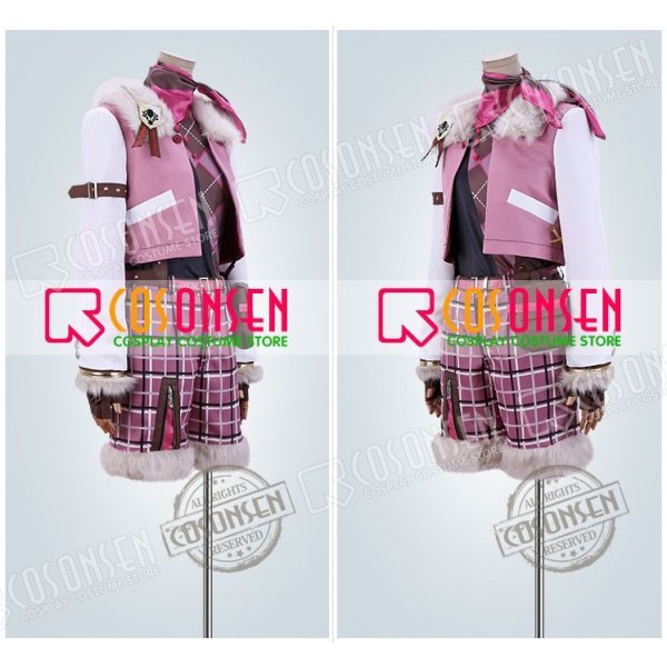 画像3: あんさんぶるスターズ あんスタ スカウト!秋の森 仁兎なずな コスプレ衣装 (3)