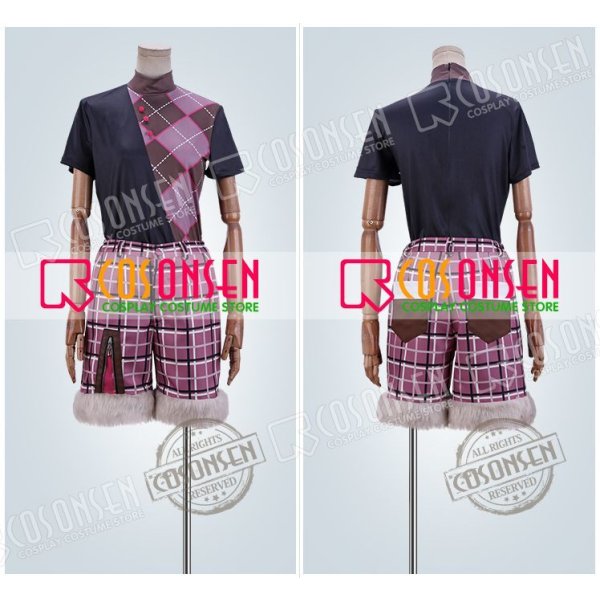 画像4: あんさんぶるスターズ あんスタ スカウト!秋の森 仁兎なずな コスプレ衣装 (4)