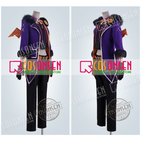 画像3: 【25%OFF】あんさんぶるスターズ あんスタ スカウト! 噪音◆渦巻くホラーナイトハロウィン 明星スバル コスプレ衣装 (3)