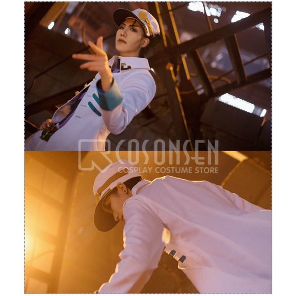 画像7: ジョジョの奇妙な冒険 第5部 黄金の風 空条承太郎 コスプレ衣装 (7)