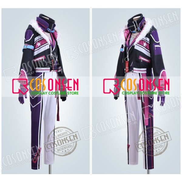 画像3: あんさんぶるスターズ あんスタ スカウト！スノーボード 南雲鉄虎 コスプレ衣装 (3)