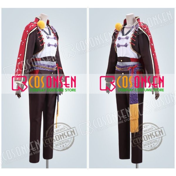 画像3: あんさんぶるスターズ あんスタ デコレート深紅のショコラフェス 神崎颯馬 コスプレ衣装 (3)