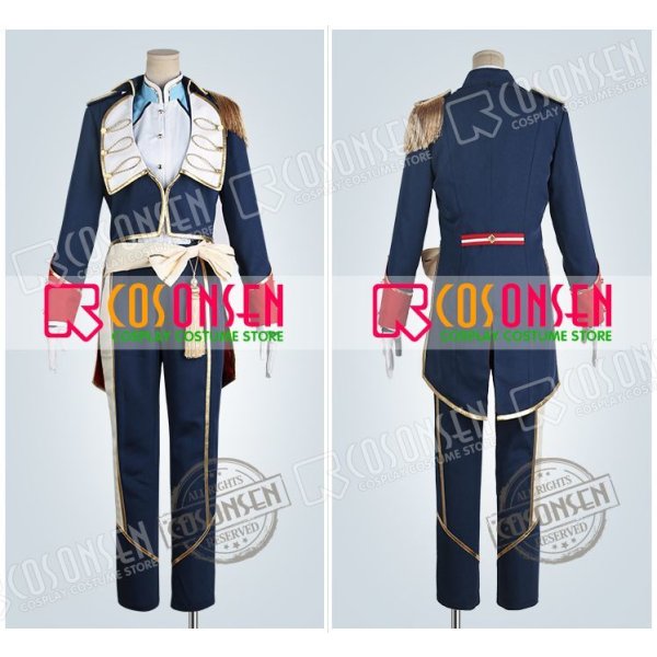 画像12: あんさんぶるスターズ あんスタ レクイエム＊誓いの剣と返礼祭 朔間凛月 コスプレ衣装 (12)