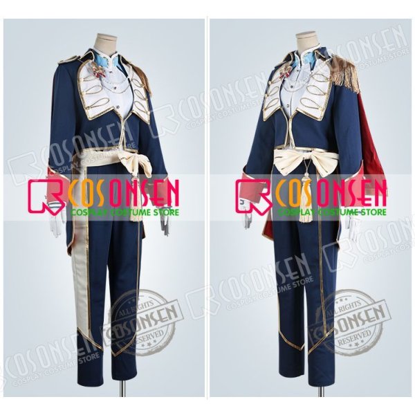 画像11: あんさんぶるスターズ あんスタ レクイエム＊誓いの剣と返礼祭 朔間凛月 コスプレ衣装 (11)