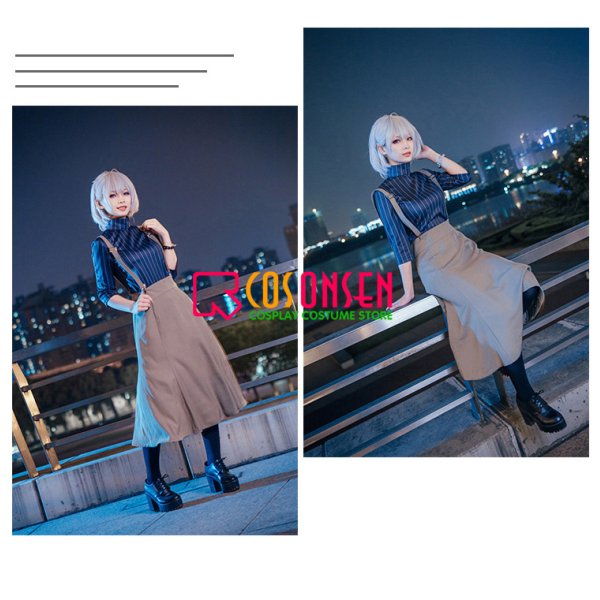 画像4: ヒプノシスマイク OTHER CHARACTERS 碧棺合歓 コスプレ衣装 (4)