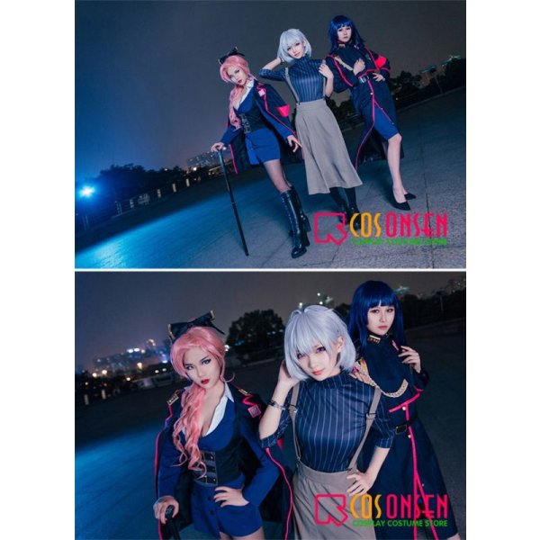 画像7: ヒプノシスマイク OTHER CHARACTERS 碧棺合歓 コスプレ衣装 (7)