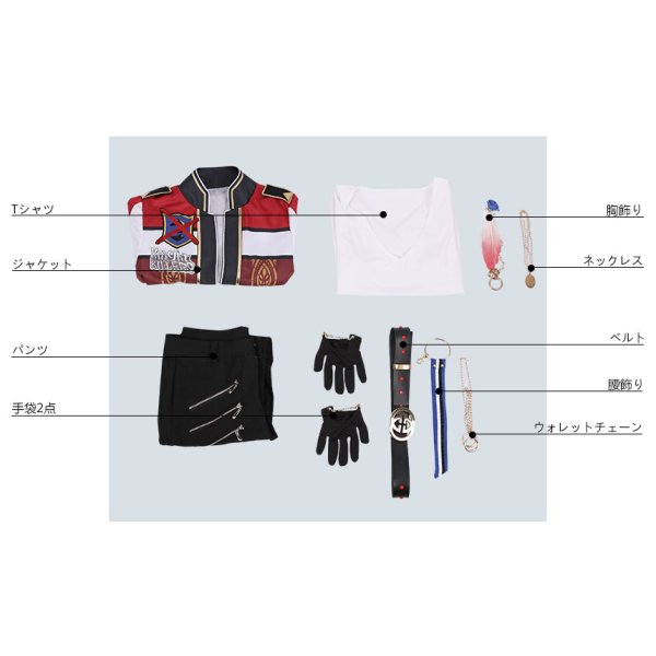 画像14: あんさんぶるスターズ あんスタ リバイバル☆一夢のダイナーライブ 天祥院英智 コスプレ衣装 (14)