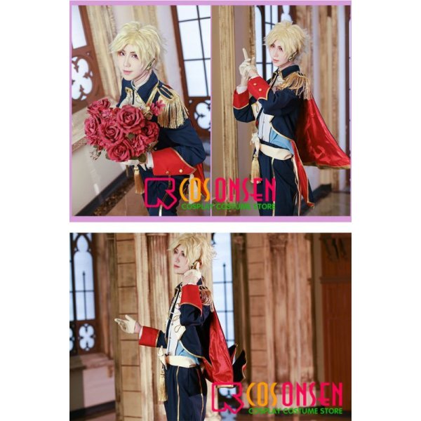 画像3: あんさんぶるスターズ あんスタ レクイエム*誓いの剣と返礼祭 鳴上嵐 コスプレ衣装 (3)