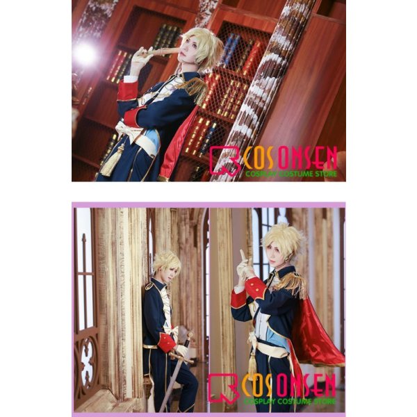 画像5: あんさんぶるスターズ あんスタ レクイエム*誓いの剣と返礼祭 鳴上嵐 コスプレ衣装 (5)